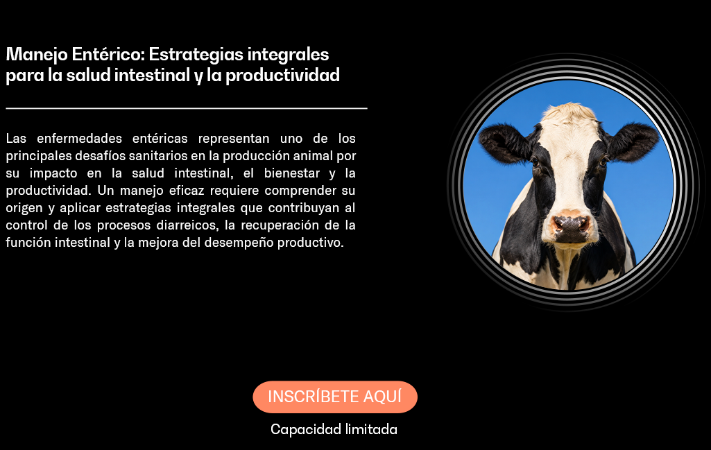 15 OCTUBRE - Manejo Entérico: Estrategias integrales para la salud intestinal y la productividad